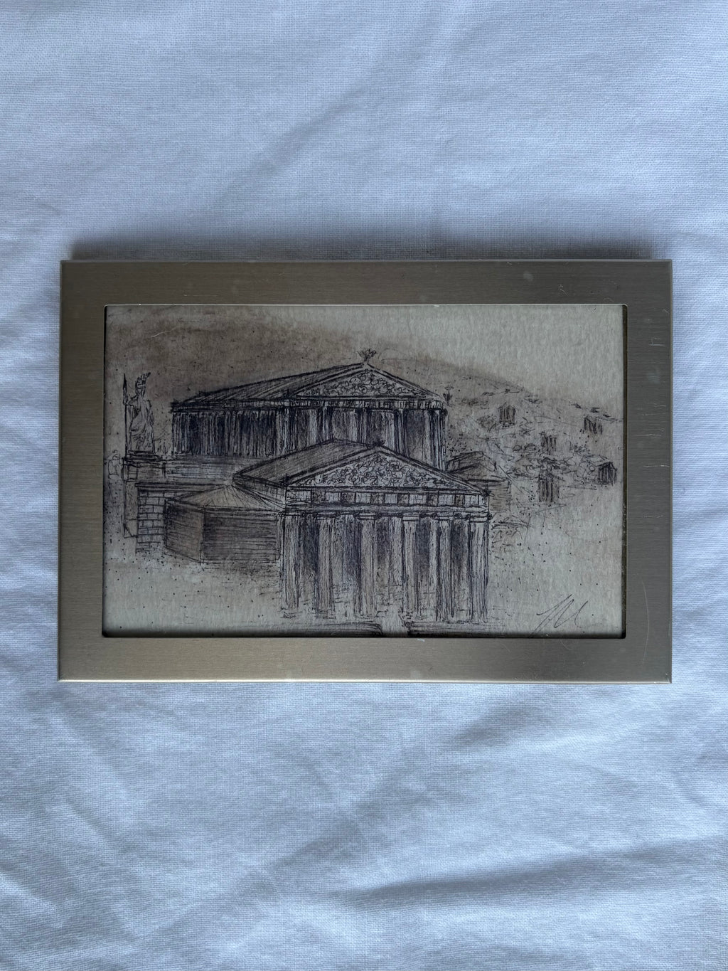 Acropolis in Rome Print