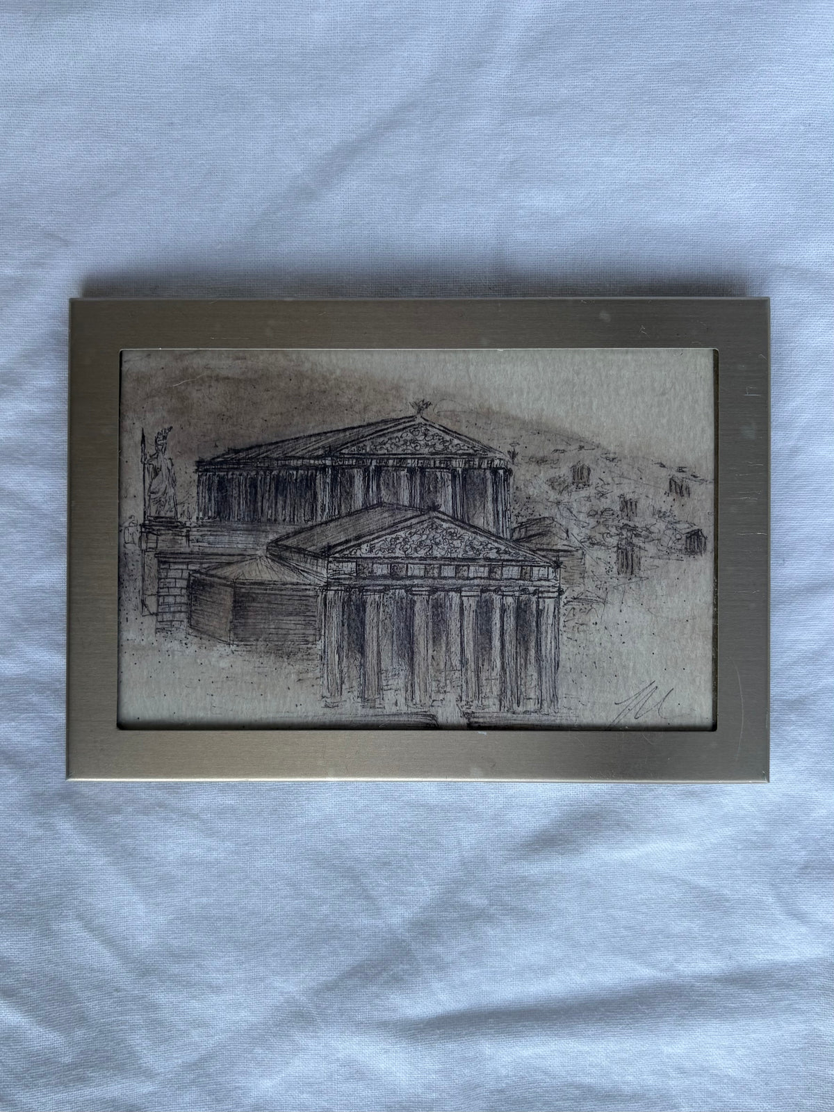 Acropolis in Rome Print