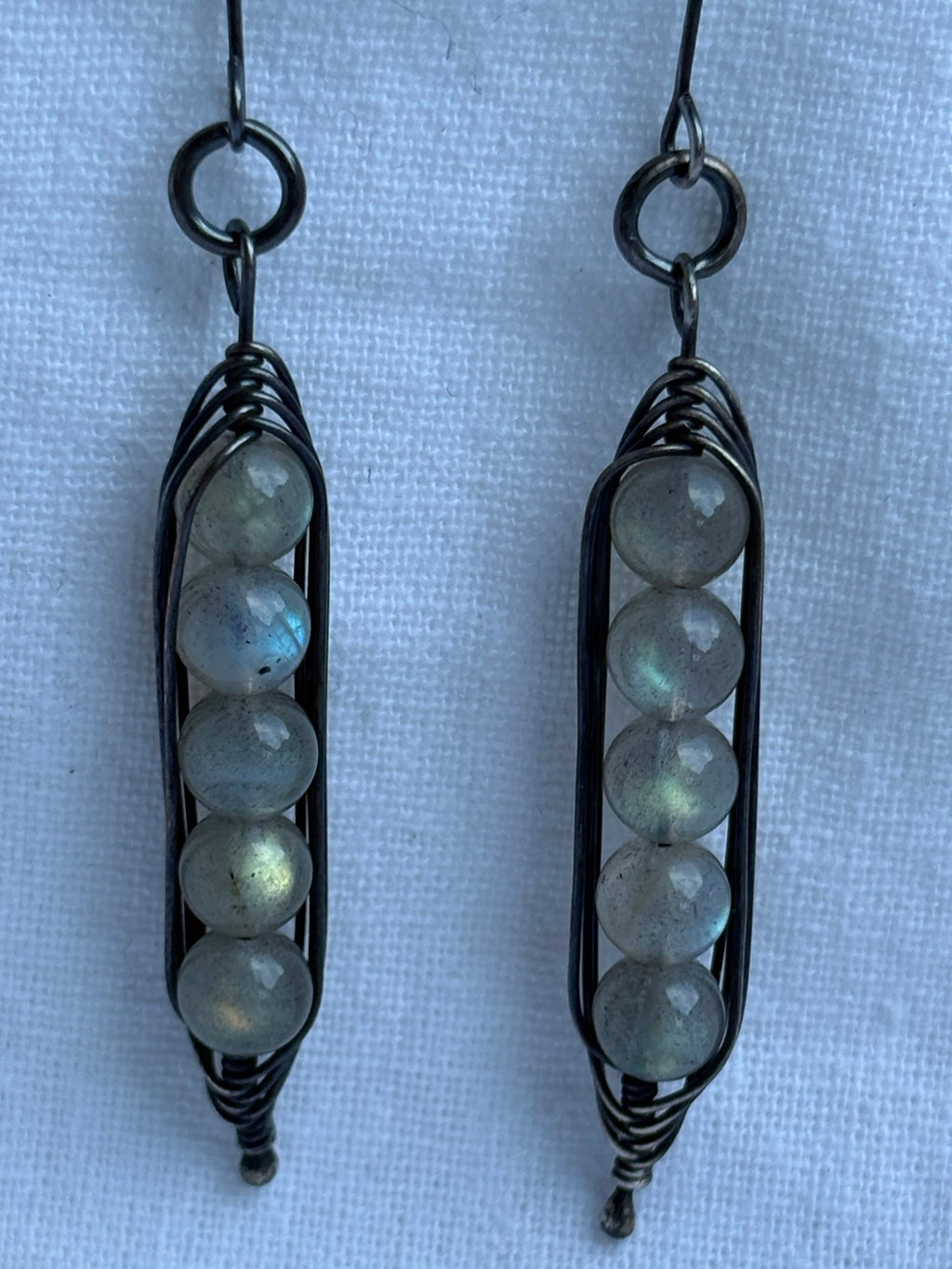 Sterling Silver Labradorite Earrings