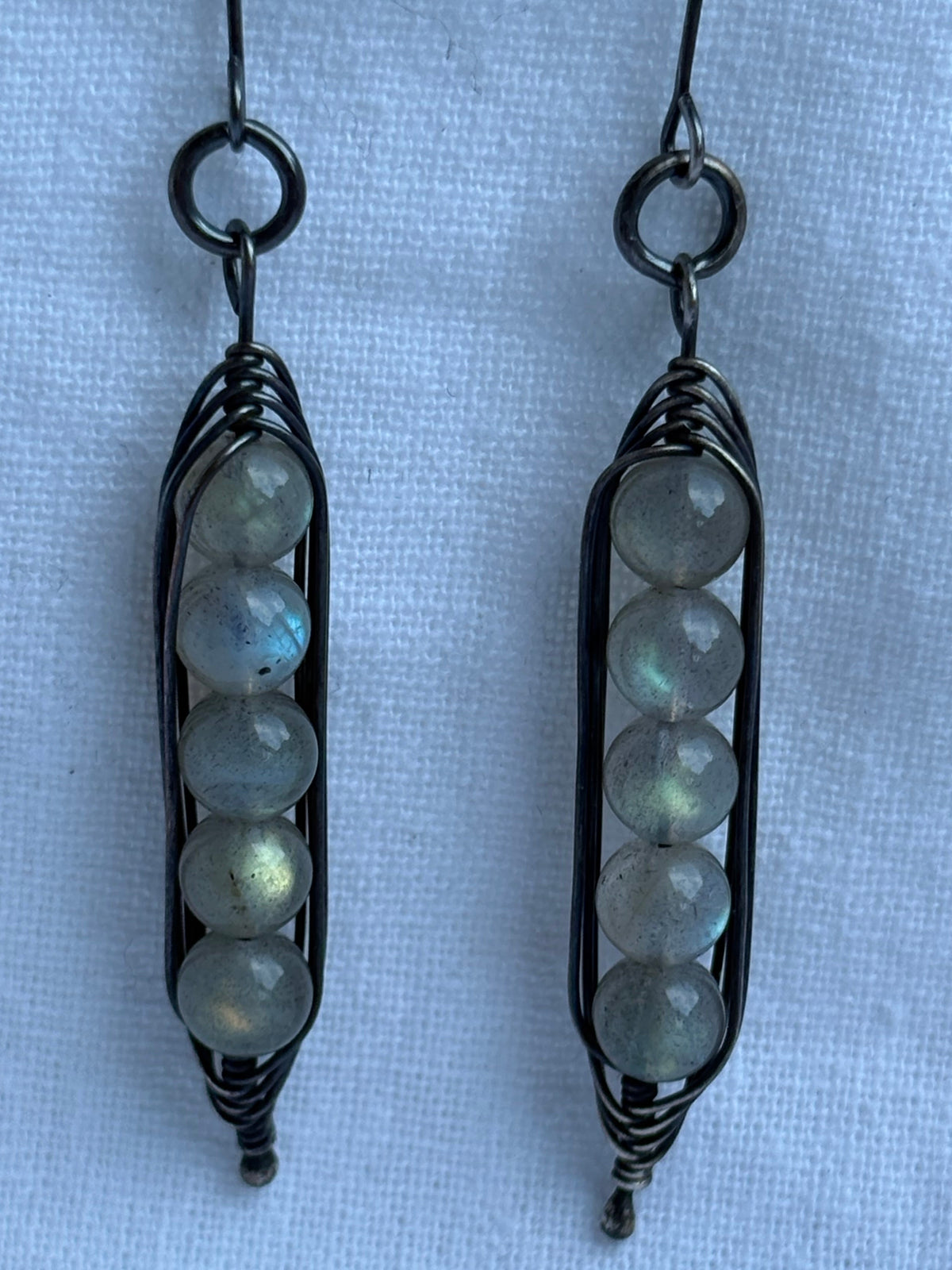 Sterling Silver Labradorite Earrings