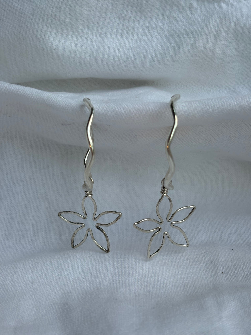 Sterling Silver Necklace and Earrings Set